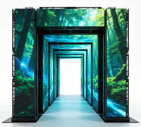 Écran LED intérieur P2 à haute fréquence de rafraîchissement, panneau LED à raccordement sans soudure, affichage LED P2 à petit pas pour salle d'exposition