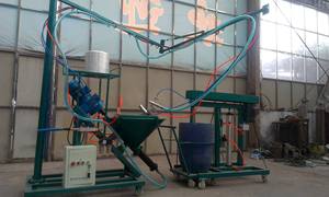 Máquina de pulverización de mortero de cemento de hormigón de fibra de vidrio <span class=keywords><strong>GRC</strong></span>/GRFC de alta velocidad Precio del mezclador de hormigón - Product Image 2