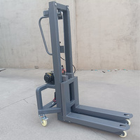 Chariot élévateur électrique portable, capacité 300 kg, hauteur de levage 1,6 m, certifié CE, pour la manutention des matériaux en entrepôt