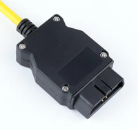 Cable de Repuesto OBD2 ENet para Codificación de la Serie F de BMW, Conectores Automáticos Ethernet RJ45 J1962, Adaptador Macho de 16 Pines, Diagnóstico ECU para Automóvil