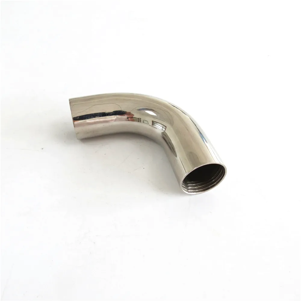 Customized hot sale 90 degree mandrel bend stainless steel exhaust pipe
