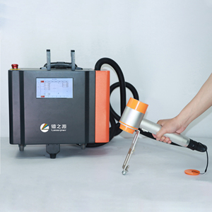 200 Wát cầm tay xe đẩy sơn di động tẩy rỉ sét sợi Laser máy làm sạch để làm sạch kim loại - Product Image 1