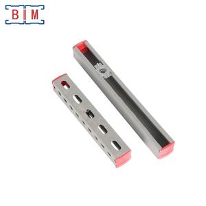 批发价粉末涂层 P1000T 槽钢 41X41X2.5mm 1-5/8 X 1-5/8 英寸，带加强肋，现货 - Product Image 6