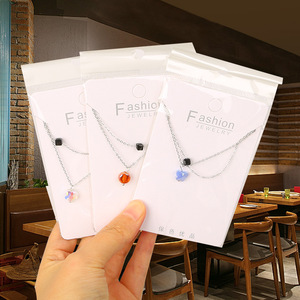 Fashion Jewelry <b>Necklace</b> Set Zinc Alloy Women's Gift Occasion Single Line Random Style - Product Image 2