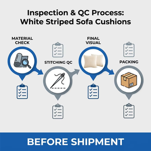 <span class=keywords><strong>Funda</strong></span> de cojín cuadrada nórdica de piel de conejo con rayas verticales de color liso estilo INS, técnica tejida, con cremallera, ¡la más vendida! - Product Image 6