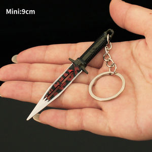 ARENA Breakout อุปกรณ์ต่อพ่วงทำจากโลหะขนาดเล็กสำหรับงานฝีมือดาบมีดพวงกุญแจเกมโมเดลขนาด9ซม. - Product Image 6