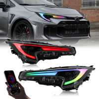 Faros Delanteros LED para Toyota US Corolla 2020-2024, Conjunto de Faros LED, Luces de Circulación Diurna, Intermitentes