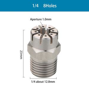 12-Loch Runde Vollkegel-Windstrahldüse, Poröse Blasdüse, Luftmesser-Düse - Product Image 4