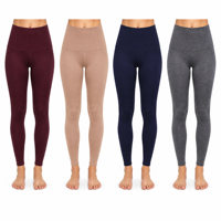 Leggings de yoga taille haute unis pour femme, longueur intégrale, extensibles mats, effet ventre plat, vente en gros, logo personnalisé, OEM, pantalons sur mesure