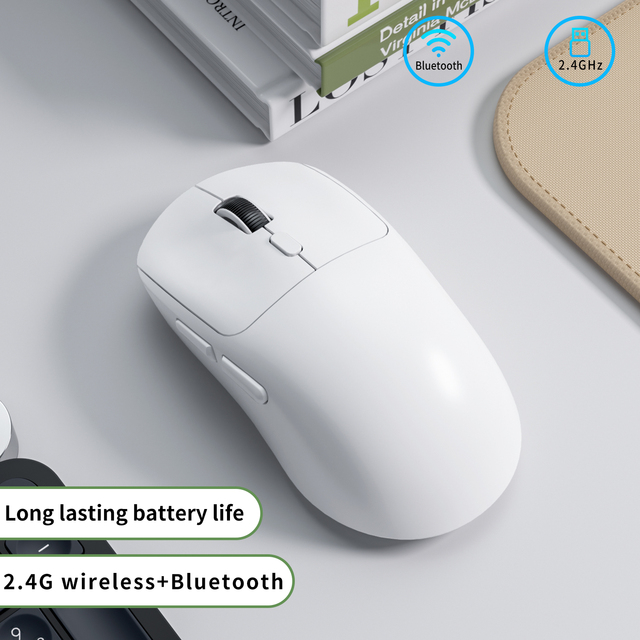 OEM Manufacturer Wholesale M348 Lightweight Wireless Gaming Mouse 6400 DPI Three-Mode Rechargeable