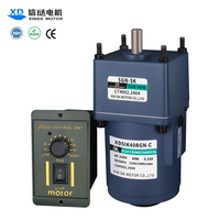 Moteur à induction monophasé 220V AC à réducteur, 40W, efficacité IE3, étanche, à vitesse réglable, faible bruit