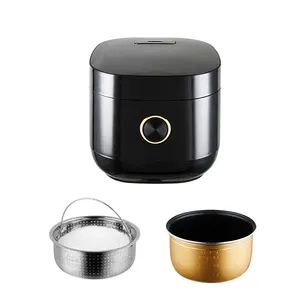 1.0L Mini Rice Cooker, Portable Travel Steamer Small,15 Minutes Fast Cooking,  Removable Non-stick Pot, Keep Warm, Suitable For 1-2 People - For Cooking  Soup, Rice, Stews & Oatmeal 