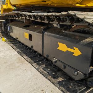 Mini excavatrice Komatsu PC40MR de 4 tonnes d'occasion de haute qualité avec noyau de roulement de boîte de vitesses en bon état à vendre - Product Image 5