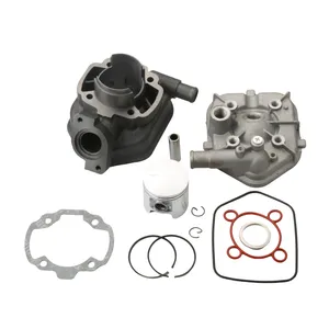 Kit de cylindre et tête à gros alésage 70cc pour <span class=keywords><strong>Peugeot</strong></span> <span class=keywords><strong>Speedfight</strong></span> 2 Vertical <span class=keywords><strong>50cc</strong></span> LC 47mm/12mm moteur 2 temps - Product Image 1