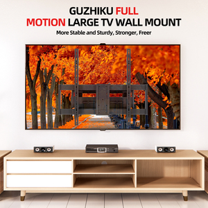Support <span class=keywords><strong>mural</strong></span> <span class=keywords><strong>TV</strong></span> articulé en acier laminé à froid robuste, grande ouverture pour éviter les prises, extensible 70-650 mm, VESA max 800x600 - Product Image 6
