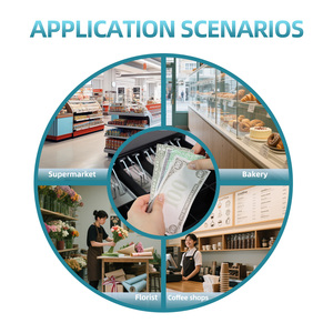 Cajón de moneda compacto Xincode, cajón de efectivo, caja registradora, insertar dinero, 4 <span class=keywords><strong>billetes</strong></span>, 5 <span class=keywords><strong>monedas</strong></span>, bandeja, máquina de cajero, cajón de <span class=keywords><strong>billetes</strong></span>, - Product Image 6