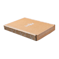Caja de Papel Kraft Personalizada con Impresión de Logotipo Personalizado para Empaque de Productos, Venta al por Menor y Empaque de Marca