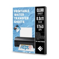 Nouveauté ventilateur Yi basé sur le transfert à jet d'encre toboggan pour imprimante en céramique décalcomanies toboggan papier décalcomanie