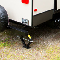 Mini cric ciseaux en alliage d'aluminium à économie d'effort, clé à cliquet, clé à écrous, kit d'urgence pour SUV et voiture, capacité 1-10T, hauteur max. 415mm