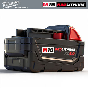 Outils de perçage sans fil RED Battery 18V 5.0Ah Batterie au lithium <span class=keywords><strong>M18</strong></span> Remplacement <span class=keywords><strong>Milwaukee</strong></span> 48-11-1850 48-11-1840 Batteries pour outils électriques - Product Image 5