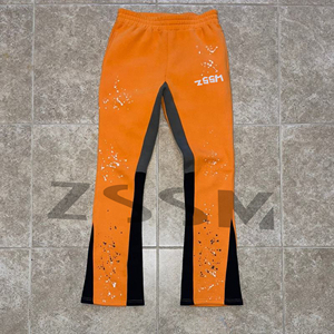 Мужские хлопковые спортивные штаны с логотипом на заказ - Product Image 2