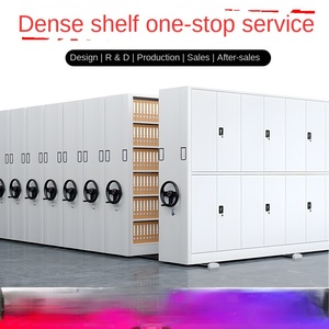 Archivador comercial <span class=keywords><strong>de</strong></span> acero moderno inteligente compacto con manivela con cerradura Archivo móvil Documentos <span class=keywords><strong>de</strong></span> vales financieros - Product Image 2