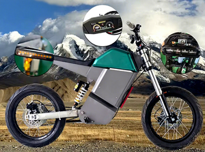 Vélo électrique à moteur central MD-5X 16KW, vitesse maximale de 100 km/h, batterie au lithium 72V 75Ah, autonomie de 150 km, moto électrique - Product Image 5