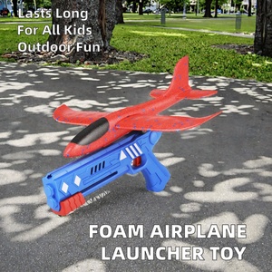 Pistola Lanzadora de Espuma de Aviones, Juguete Deportivo Electrónico de Moda para Niños, Material Plástico para Exteriores - Product Image 2