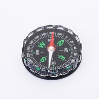 Mini boussole de survie portable d'urgence pour les voyages en plein air, la randonnée, légère, durable, en ABS acrylique, guide de direction