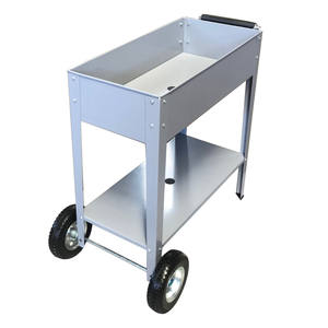 Boîte à planteur <span class=keywords><strong>de</strong></span> légumes, chariot <span class=keywords><strong>sur</strong></span> roues, Patio à herbes et légumes - Product Image 2