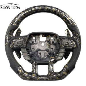 Venta Directa de Fábrica: Volante de Fibra de Carbono Personalizado para Land Rover Range Rover Evoque y Range Rover <span class=keywords><strong>Velar</strong></span>, Compatible con L494 - Product Image 1