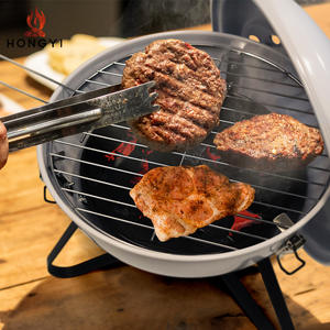 Barbecue portable HONGYI en acier galvanisé avec couvercle pour le camping BQ112030 - Product Image 2