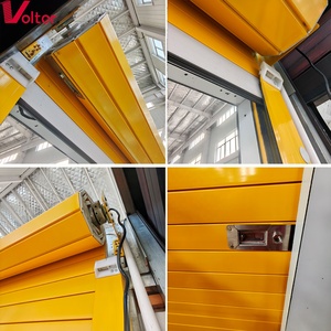 Tailles et couleurs personnalisables avec porte enroulable pour garages modernes et bâtiments industriels, porte enroulable en aluminium - Product Image 4