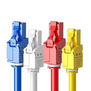 Bán buôn New Cat5 Cat6 cat6A kết nối End pass <span class=keywords><strong>RJ45</strong></span> <span class=keywords><strong>8P8C</strong></span> không được che chở toopess <span class=keywords><strong>Modular</strong></span> cắm - Product Image 1