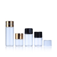 Écran imprimant la bouteille en verre tubulaire ronde claire 1ml 2ml 3ml 5 ml de flacon de parfum