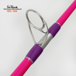 Vente en gros 7'6 "Canne à poisson-chat à action rapide pour la pêche en eau douce et en eau salée Canne à pêche <span class=keywords><strong>au</strong></span> gros avec poignée en EVA - Product Image 4