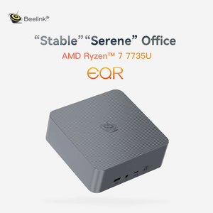 Mini <span class=keywords><strong>PC</strong></span> con Doble Ethernet 2.5G, AMD Ryzen 7 7735U de <span class=keywords><strong>8</strong></span> Núcleos, <span class=keywords><strong>Windows</strong></span> 11 Pro, Mini Computadora de Escritorio, Gráficos Radeon 680M, Servidor - Product Image 1