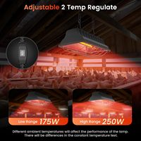 Poulet suspendu couveuse poulailler chauffage volaille bétail chaud couveuse plaque lampe chauffante