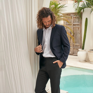 <b>Men's</b> <b>Classic</b> Straight Fit Corporate Pants XL <b>Corduroy</b> <b>Trousers</b> Customizable Logo Pleat Zipper Anti-Wrinkle LOOKING FOR RESELLER - Product Image 1