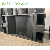 Système de sonorisation professionnel à double caisson de basses de 21 pouces, 2400 W de puissance élevée, pour des basses claires comme du cristal - Achetez maintenant