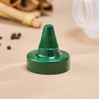 Capuchon compte-gouttes en plastique de 38 mm avec couvercle, capuchon à presser pour sauce tomate, capuchon pour bouteille de ketchup, bec verseur pour colle, couvercle de bouteille