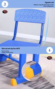 <span class=keywords><strong>โต๊ะ</strong></span><span class=keywords><strong>เขียน</strong></span><span class=keywords><strong>หนังสือ</strong></span>เด็ก <span class=keywords><strong>ลาย</strong></span><span class=keywords><strong>การ์ตูน</strong></span> ขายดี ปรับระดับได้ สำหรับนักเรียนประถม พร้อมชุดเก้าอี้ - Product Image 2