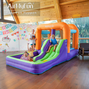 Fabricant OEM/ODM de châteaux gonflables pour enfants, château gonflable en tissu Oxford avec toboggan, château gonflable pour sauter - Product Image 6