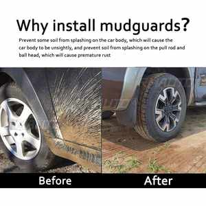 4 Piezas Guardabarros Delanteros y Traseros para Great Wall Cannon GWM Pao Poer Ute 4x4 2019 2020 2021 2022 - Product Image 2
