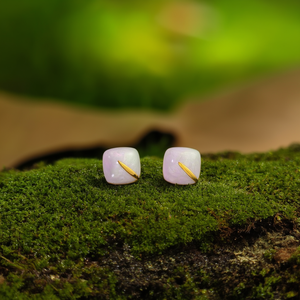 Pendientes de Moda con Diseño Cuadrado, Acero Inoxidable 316L, Baño de Oro PVD, Resistentes y Sostenibles - Product Image 3