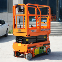 Tables élévatrices de type ciseaux haute résistance à vente directe d'usine 4.5m Mini petit