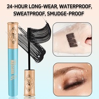 Mascara Qianxiu Imperméable, Courbant, Allongeant, Volumisant, Anti-bavures, Longue Tenue, Cosmétiques pour les Yeux