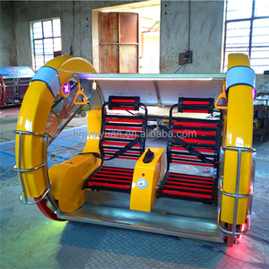 Parque de atracciones al aire libre 360 grados doble giro feliz rodante música coche rodante - Product Image 6