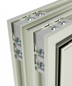 Conector de Esquina para Puertas y Ventanas Modernas, de <span class=keywords><strong>Aluminio</strong></span>, con Instalación de Tornillos, Personalizado de Fábrica - Product Image 5