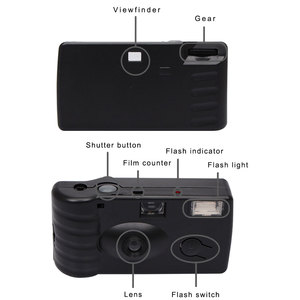 Caméra à Film personnalisé 35mm, vente en gros, appareil photo jetable avec Flash, livraison gratuite - Product Image 3